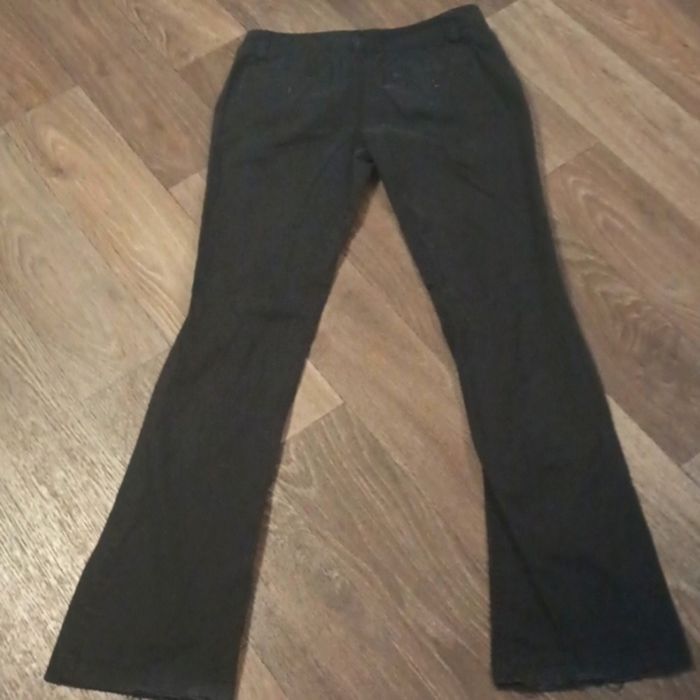5/$20 Mossimo Supply co size 3 slim boot cut black pants - Picture 3 of 4